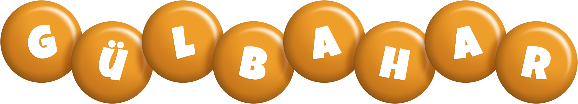 Gülbahar candy-orange logo