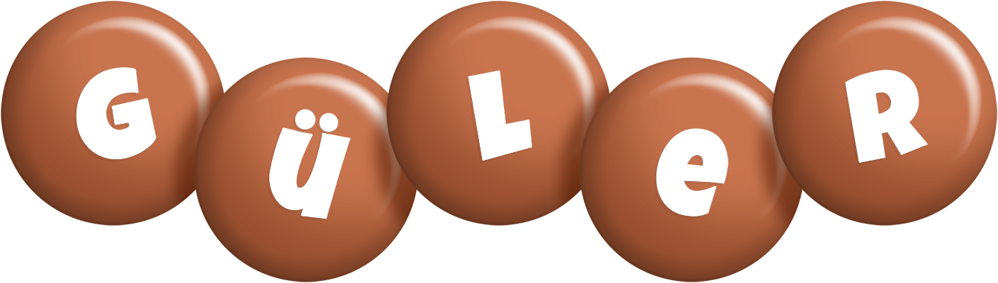 Güler candy-brown logo