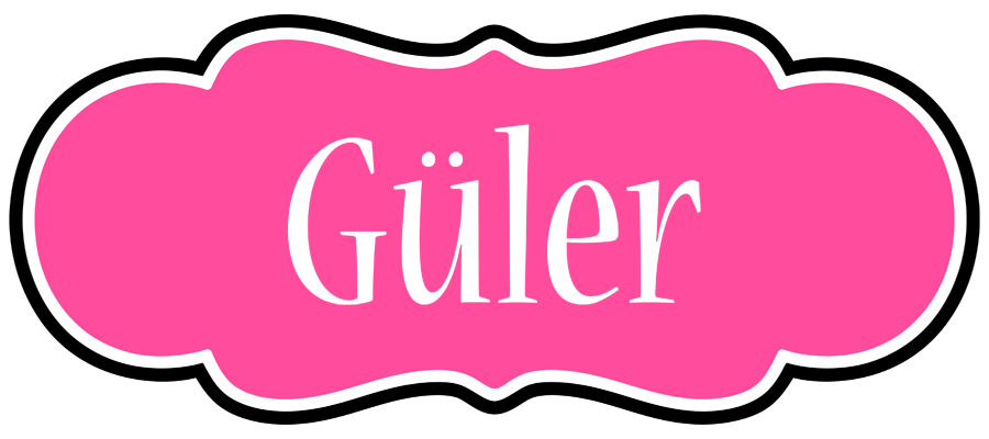 Güler invitation logo