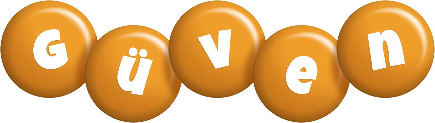Güven candy-orange logo