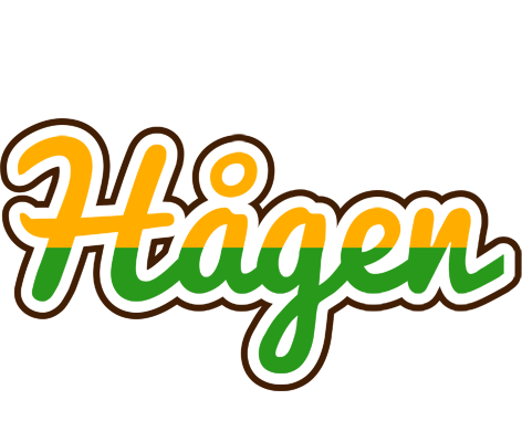 Hågen banana logo