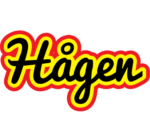 Hågen flaming logo