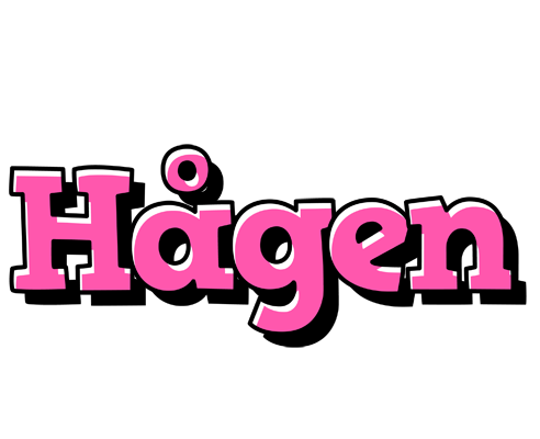 Hågen girlish logo
