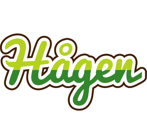 Hågen golfing logo
