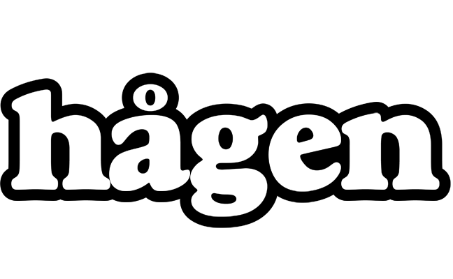 Hågen panda logo
