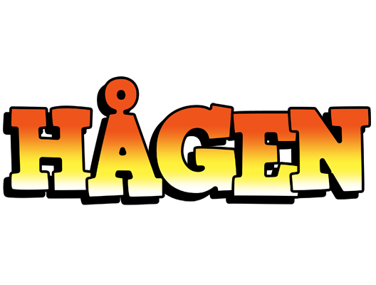 Hågen sunset logo