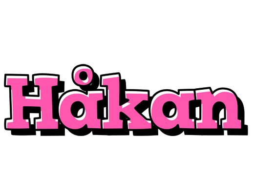 Håkan girlish logo