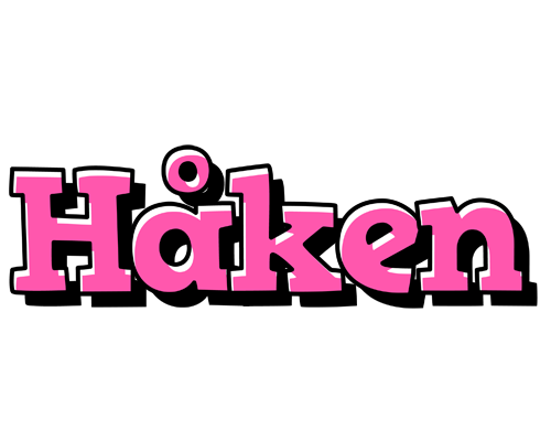 Håken girlish logo