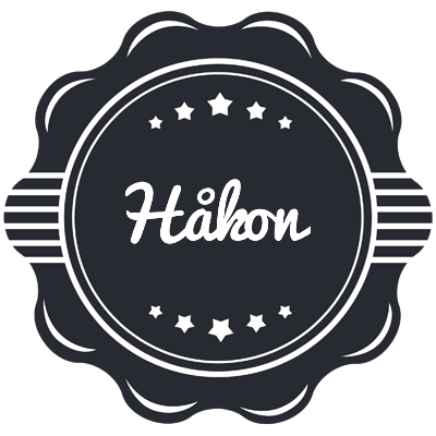 Håkon badge logo