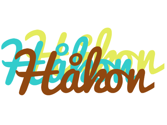 Håkon cupcake logo