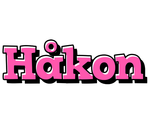 Håkon girlish logo