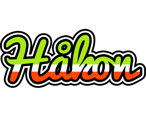 Håkon superfun logo