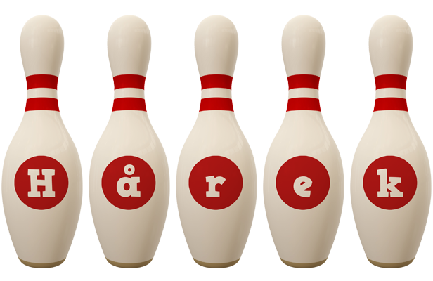 Hårek bowling-pin logo