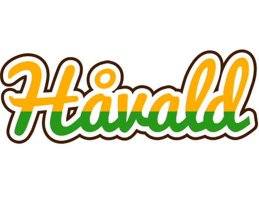 Håvald banana logo