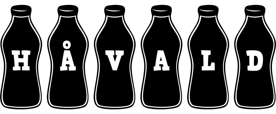 Håvald bottle logo