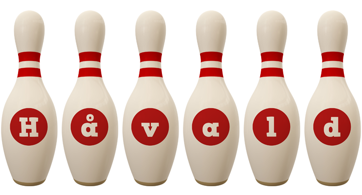 Håvald bowling-pin logo