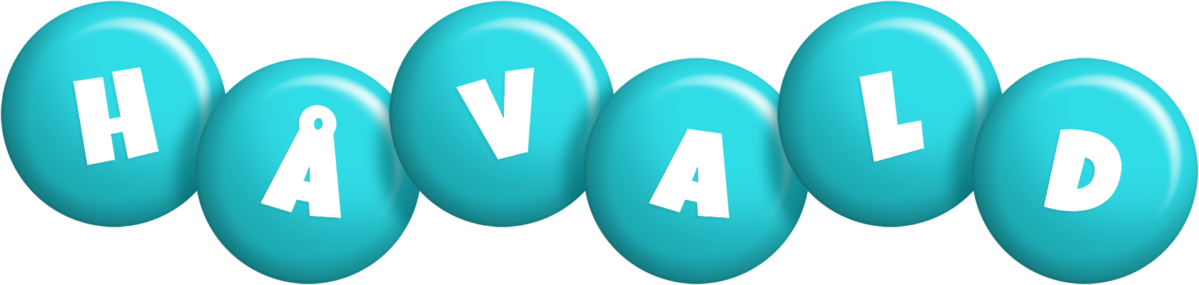Håvald candy-azur logo
