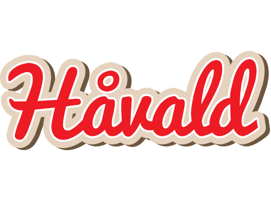 Håvald chocolate logo