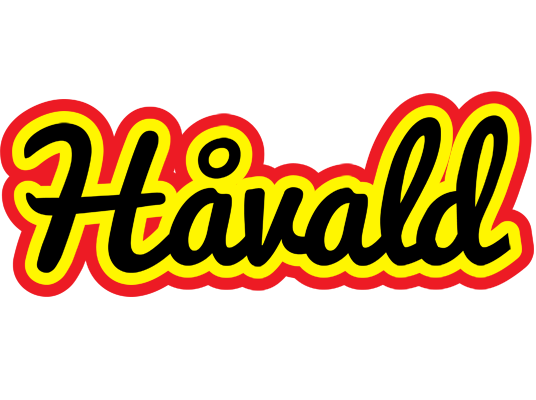 Håvald flaming logo