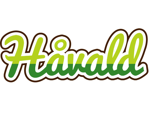 Håvald golfing logo