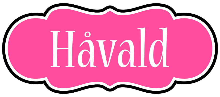 Håvald invitation logo