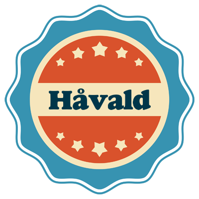 Håvald labels logo
