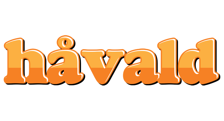 Håvald orange logo