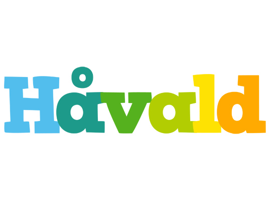 Håvald rainbows logo