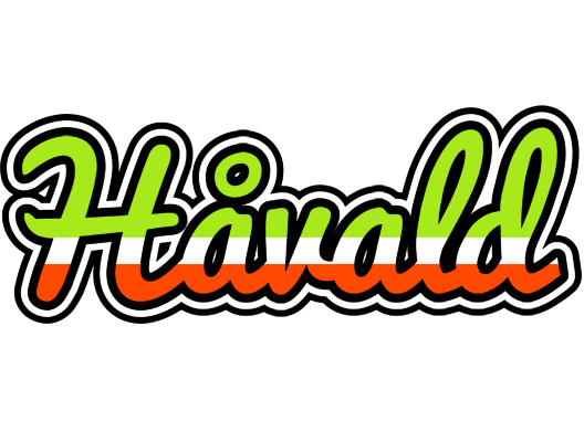 Håvald superfun logo