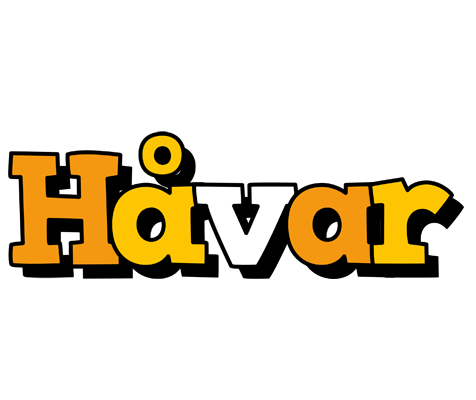 Håvar cartoon logo