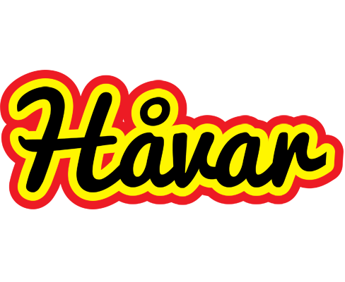 Håvar flaming logo