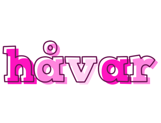 Håvar hello logo