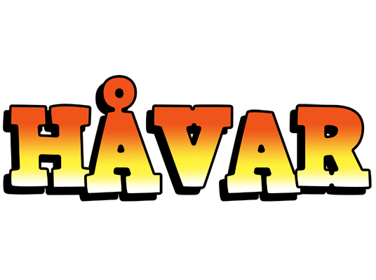 Håvar sunset logo