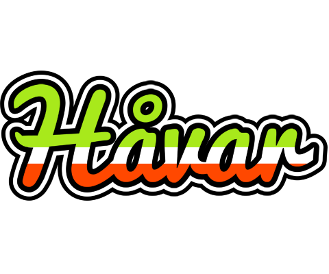 Håvar superfun logo