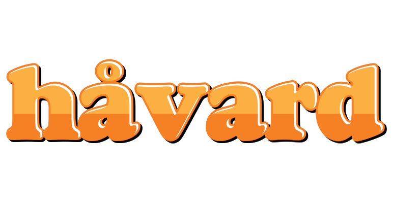 Håvard orange logo