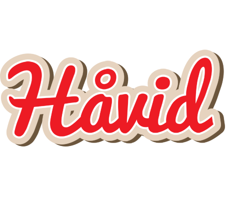Håvid chocolate logo