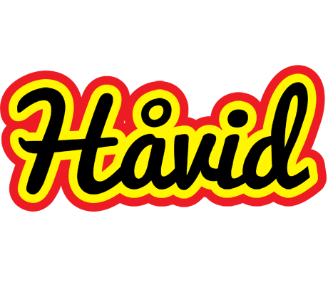 Håvid flaming logo