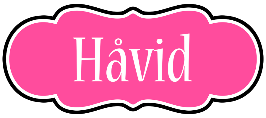 Håvid invitation logo