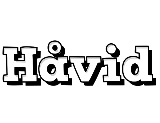 Håvid snowing logo