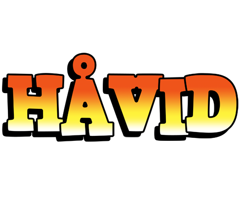 Håvid sunset logo