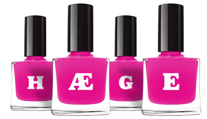 Hæge nails logo