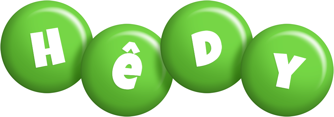 Hêdy candy-green logo