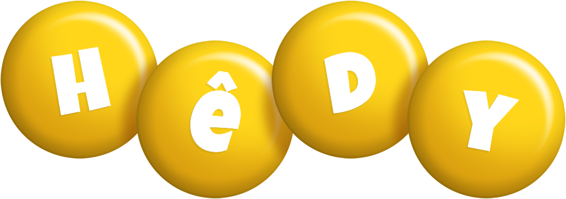 Hêdy candy-yellow logo