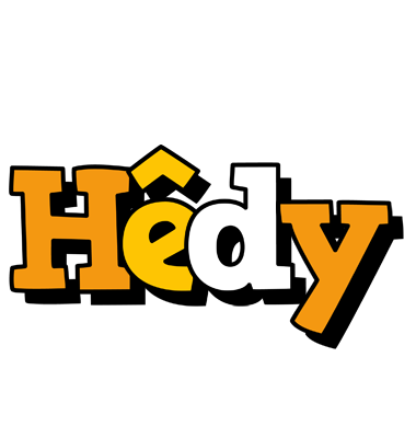 Hêdy cartoon logo