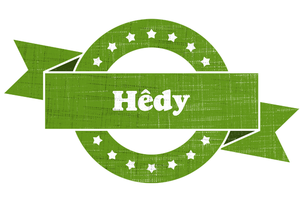 Hêdy natural logo