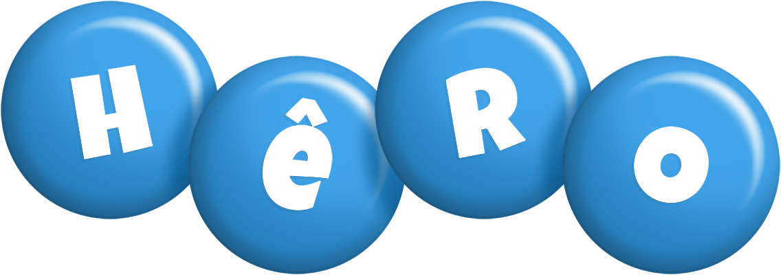 Hêro candy-blue logo