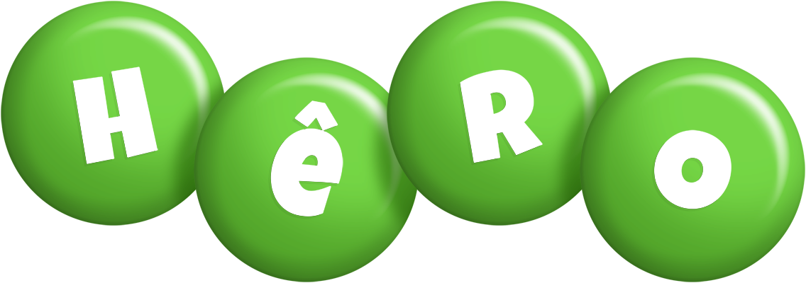 Hêro candy-green logo