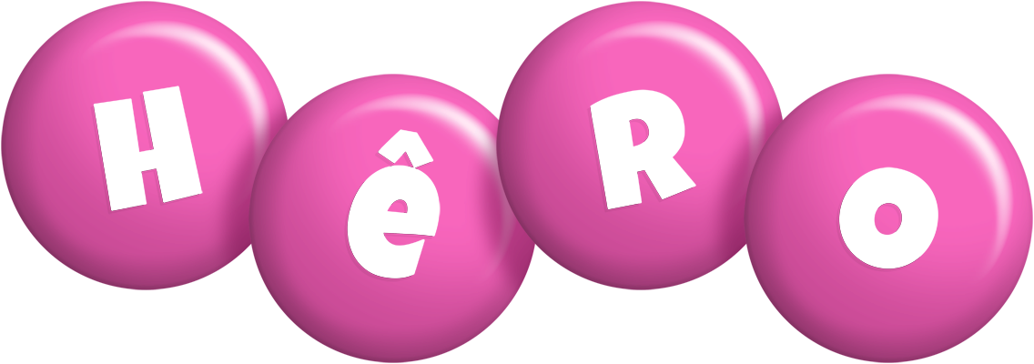 Hêro candy-pink logo