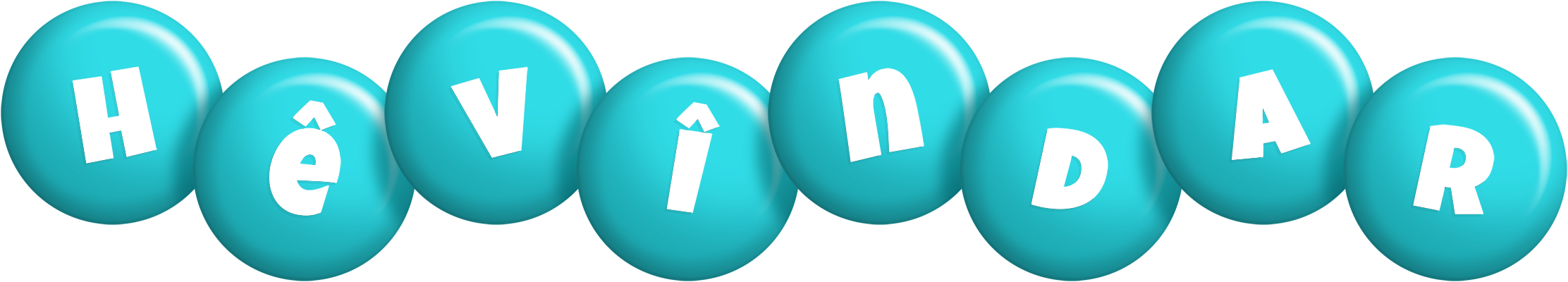 Hêvîndar candy-azur logo