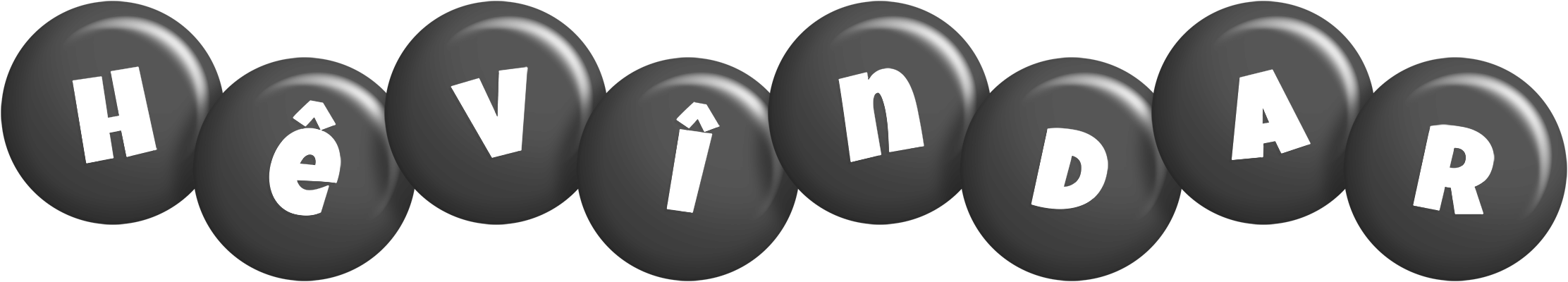 Hêvîndar candy-black logo